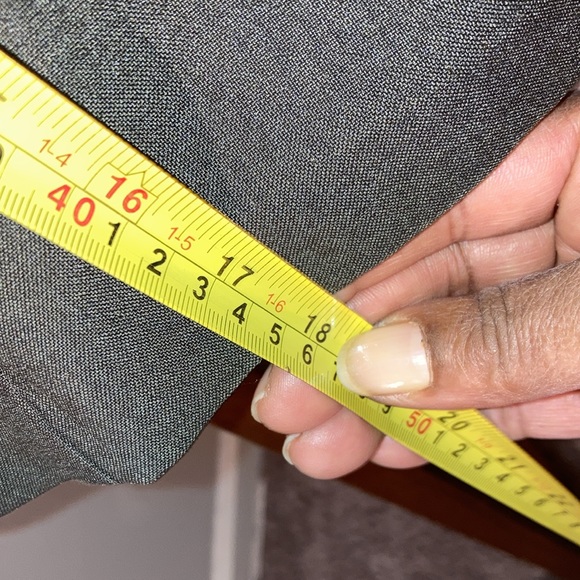 LaBelle | Young Womens /Juniors Vintage Olive Green Mini Skirt Suit - Size 13 - Picture 6 of 15